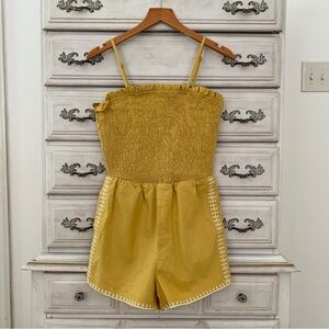 Vici Mustard Yellow Romper
